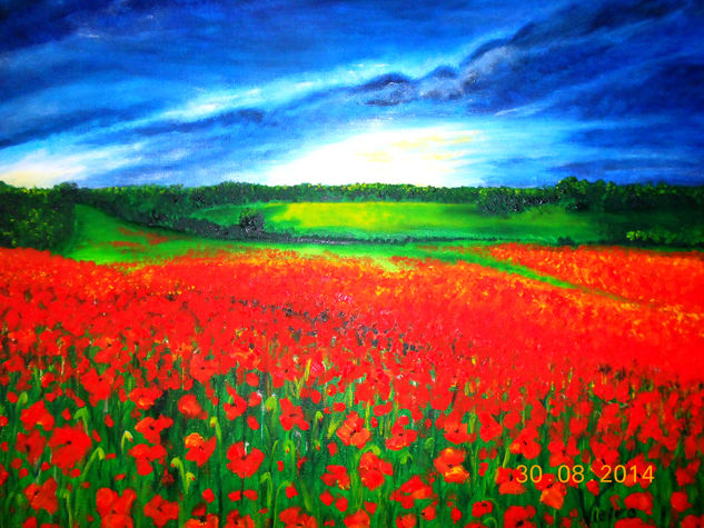 AMAPOLAS Oil Canvas Landscaping