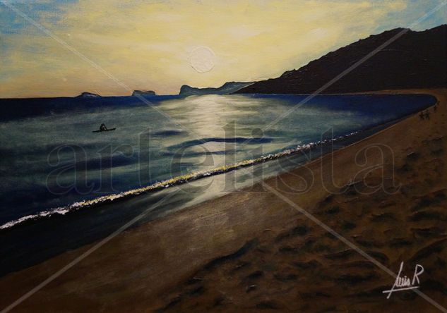 Playa Boizucanga Oil Canvas Landscaping