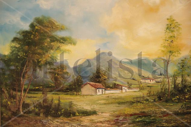 CAMINOS DE LA PATRIA Oil Canvas Landscaping