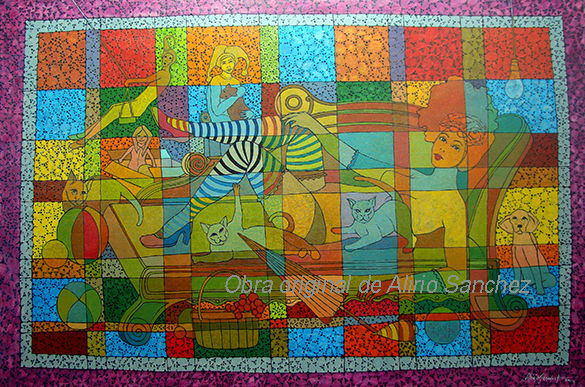 La magia de ayer. Obra de Alirio Sanchez M
