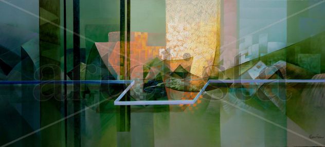 COMPOSICION EN VERDES