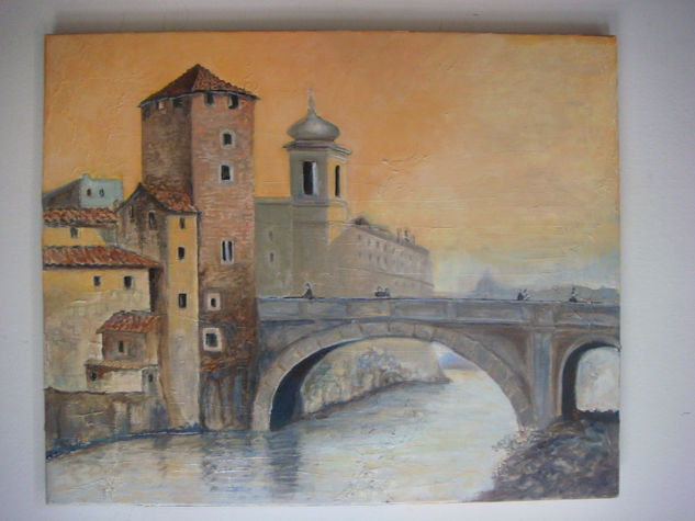 Roma del 800 Oil Canvas Landscaping