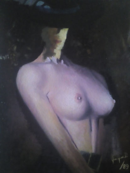 desnudo Óleo Tabla Desnudos