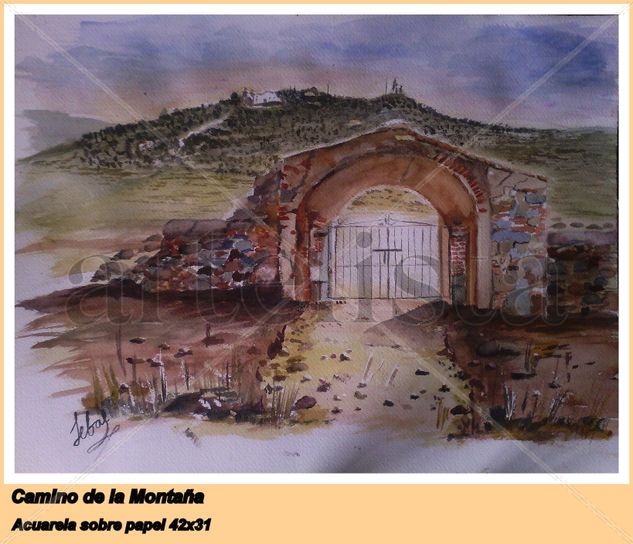 Camino de la Montaña Watercolour Paper Landscaping