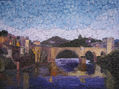 Puente de San Martín de noche