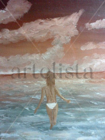 la morena Oil Others Figure Painting