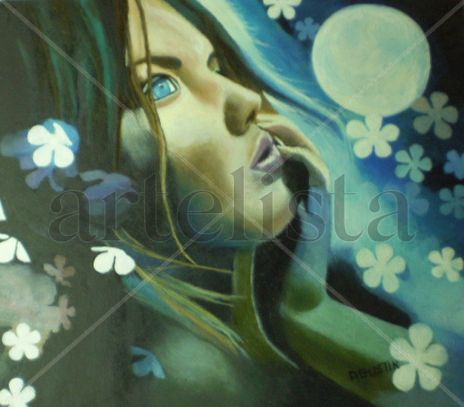 Reflejo de luz de luna
