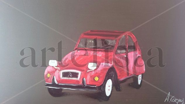 Citroen 2 CV Retro. Oil Panel Others