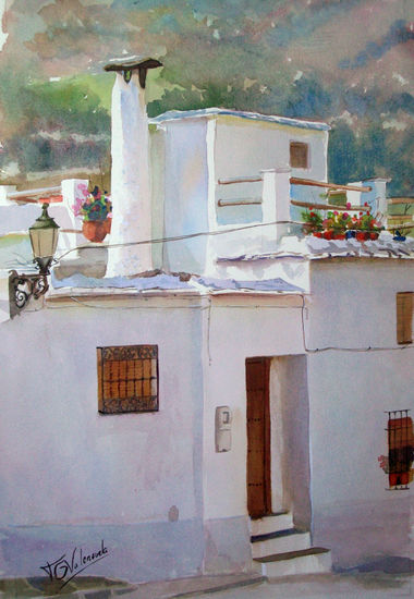 Capileira Watercolour Paper Landscaping