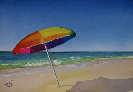 La playa