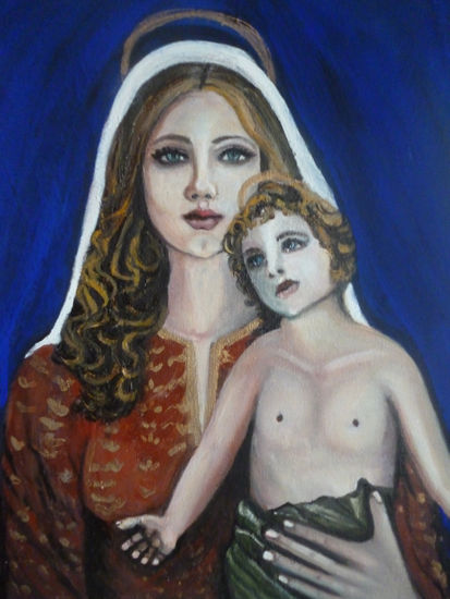 La inmaculada Concepcion de Maria Oil Canvas Others