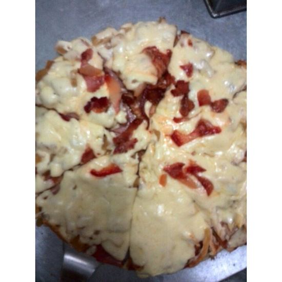 pizza con adicional tocineta Other Themes Color (Digital)