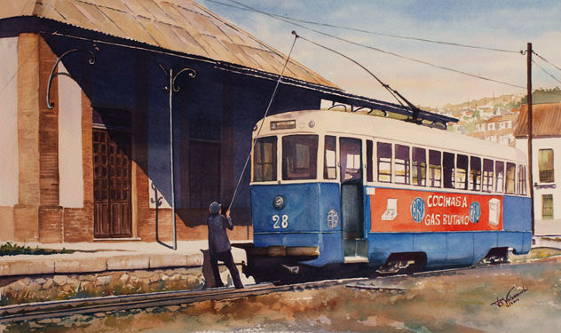 Tranvía en Pinos Puente