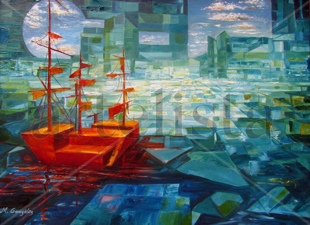 Abstracción de un barco
