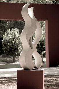 Escultura abstracta...