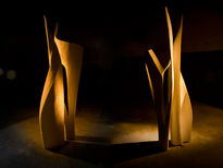 Escultura abstracta...