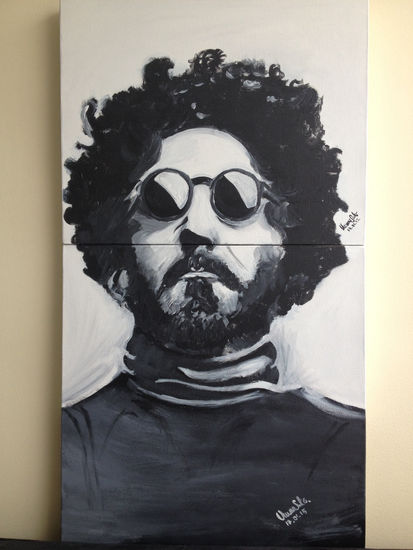 Fito pae2 Acrylic Canvas Portrait