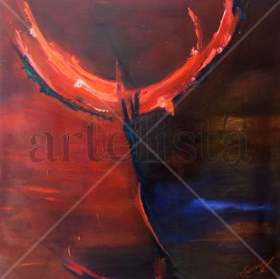 Sinfonia en Rojo Acrylic Canvas Others