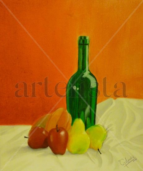 Botella Oil Canvas Still Life Paintings