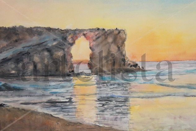 OJO DE SOL Watercolour Paper Marine Painting