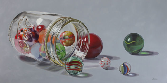 Kerr II Oil Canvas Still Life Paintings