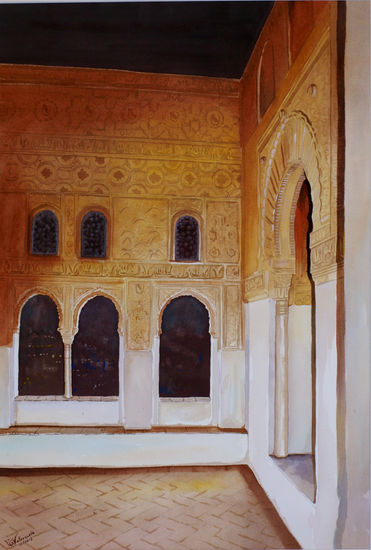 Rincón de la Alhambra Watercolour Paper Others