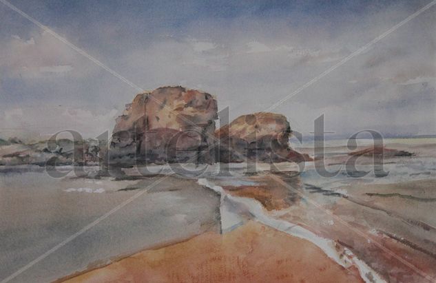 PAISAJE Watercolour Paper Marine Painting