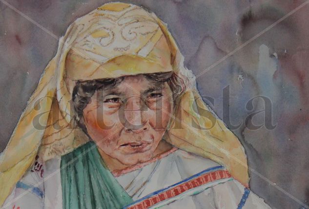 INDIGENA Watercolour Paper Portrait