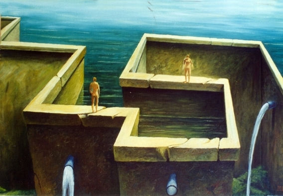 El laberinto Oil Canvas Others