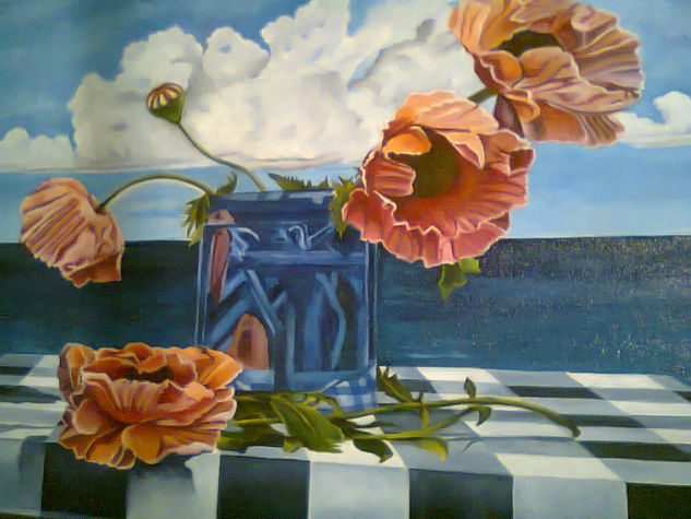 AMAPOLAS Oil Canvas Still Life Paintings