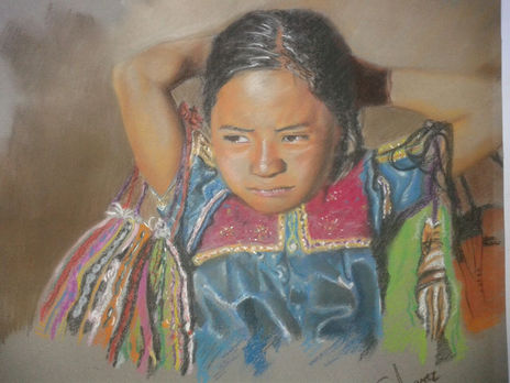 Niña de las pulceras