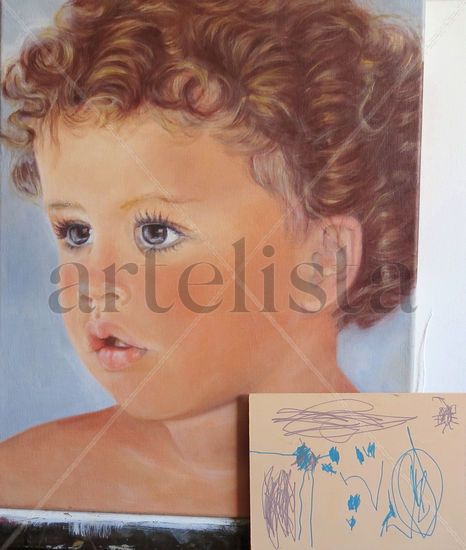 Lucho Oil Canvas Portrait