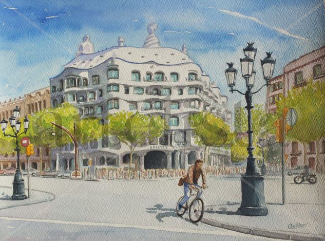 La Pedrera Watercolour Paper Others