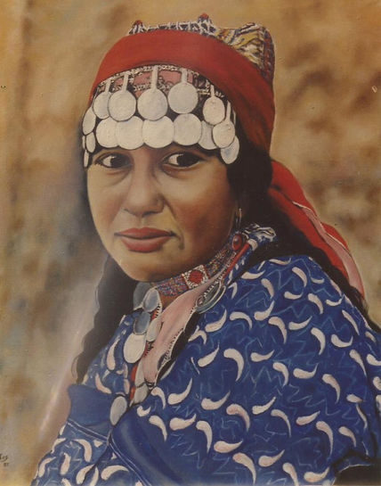 Mujer bereber...