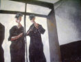 Personas ante la ventana