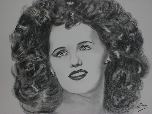 ELIZABETH SHORT Charcoal