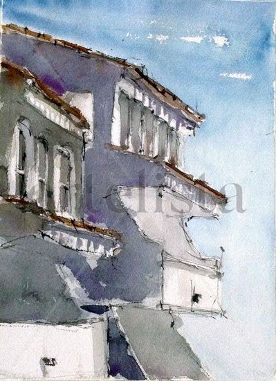 Marbella Watercolour Paper Landscaping