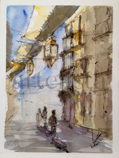 Toledo II Watercolour Paper Landscaping