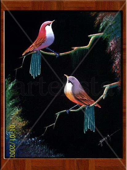 Aves Libres Acrylic Textile Animals