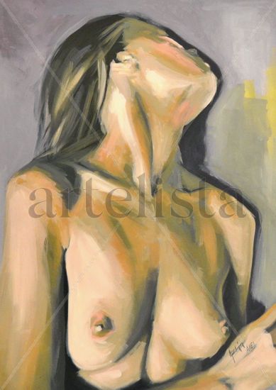 S/T Oil Card Nude Paintings