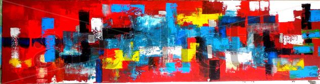 Rojos 7 Acrylic Canvas Landscaping