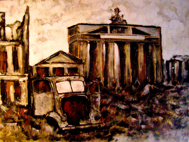 Berlin, Puerta de Brandemburgo Acrylic Canvas Others