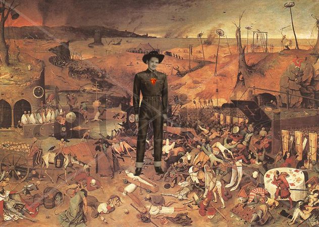 el heroe y The Triumph of Death