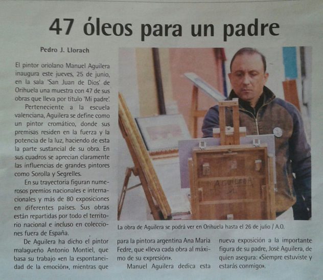 MANUEL AGUILERA  A MI PADRE ! JOSE AGUILERA