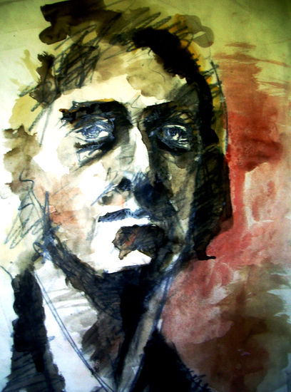 ismael Watercolour Card Portrait