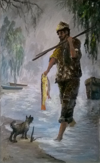 Pescador Oil Others Figure Painting