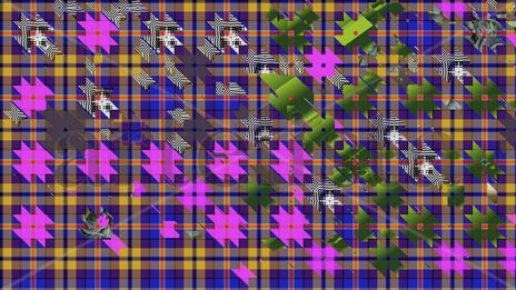 Irregular mosaico