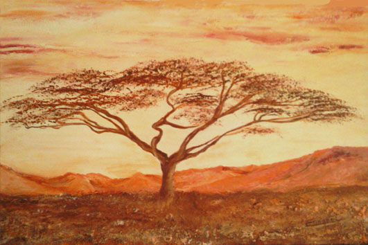 Sabàna Oil Canvas Landscaping