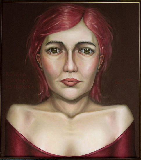 Kukla Oil Canvas Portrait