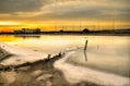 Puesta de sol en la salina -4